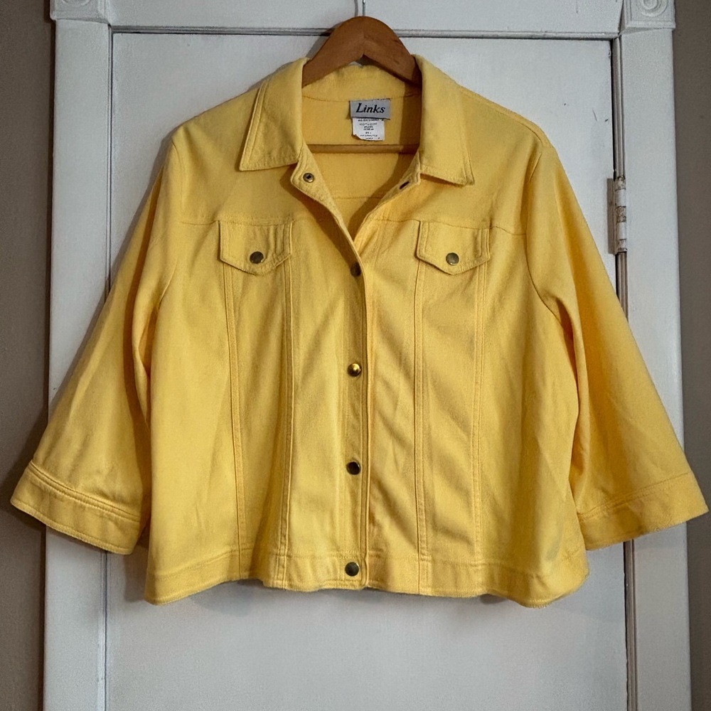 Links Yellow Women's Jacket